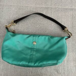 JPK Paris 75 Green Nylon Shoulder Bag
